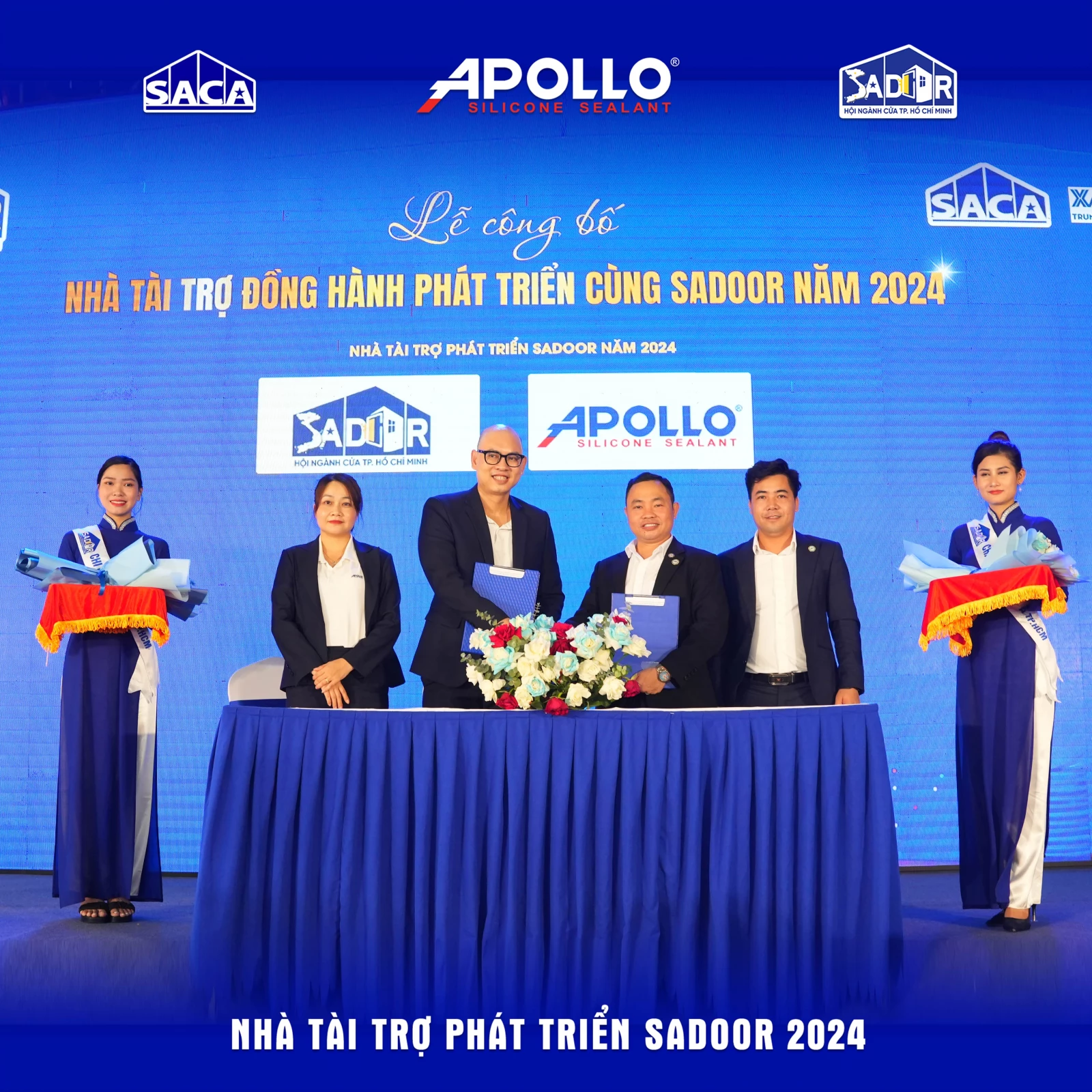 Lễ Ký Kết Hợp Tác | Apollo Silicone - Nhà Tài Trợ Hoạt Động SADOOR 2024